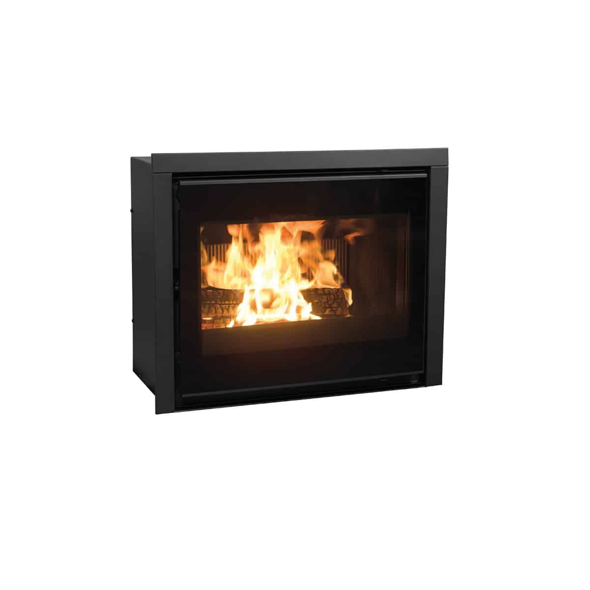 Dovre 2620SC/B Multifuel Closed Combustion Fireplace Insert With Fans