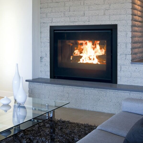 Dovre 2620SC/B Multifuel Closed Combustion Fireplace Insert With Fans - Image 5