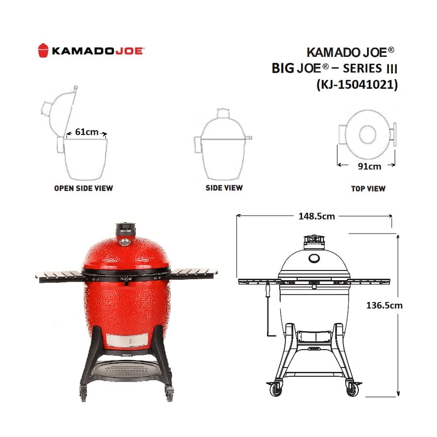 Kamado Joe ® – Big Joe Series 3 Grill - Image 2