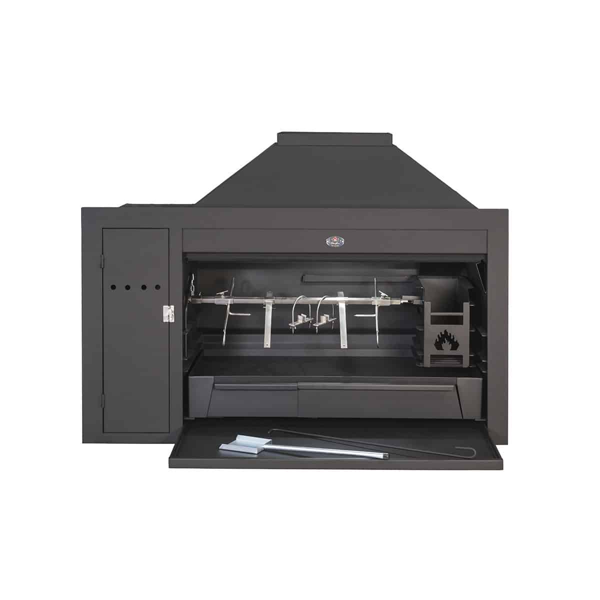 Homefires 1200 Super Deluxe Spit Built-in Braai (Includes 2.4m Flue and Rotating Cowl) - SAVE! - Image 2