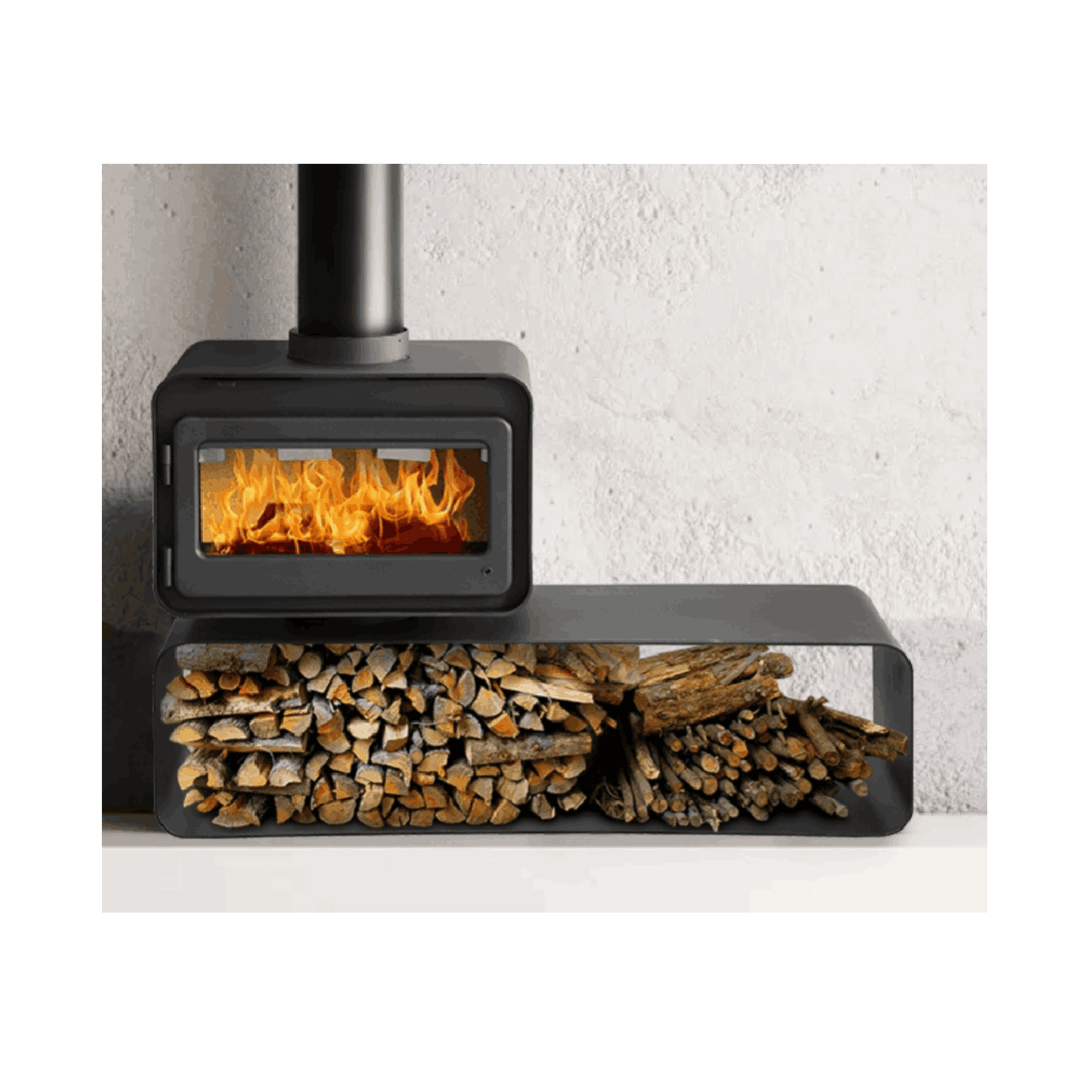 FLAMM CUTE 1200 – Closed Combustion Freestanding Fireplace - Image 2