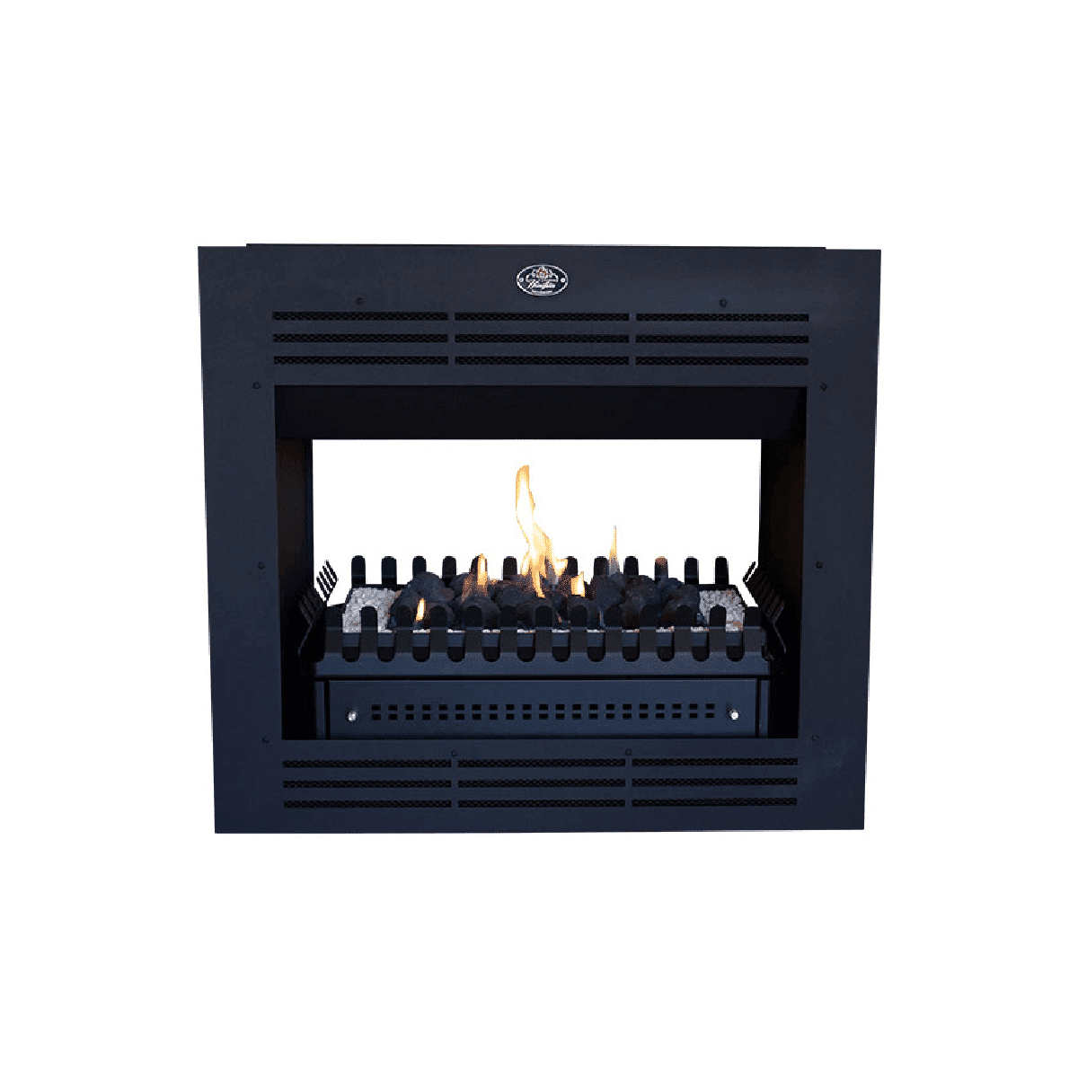 HomeFires Built-in 940 Double sided Firebox Vent Free Fireplace