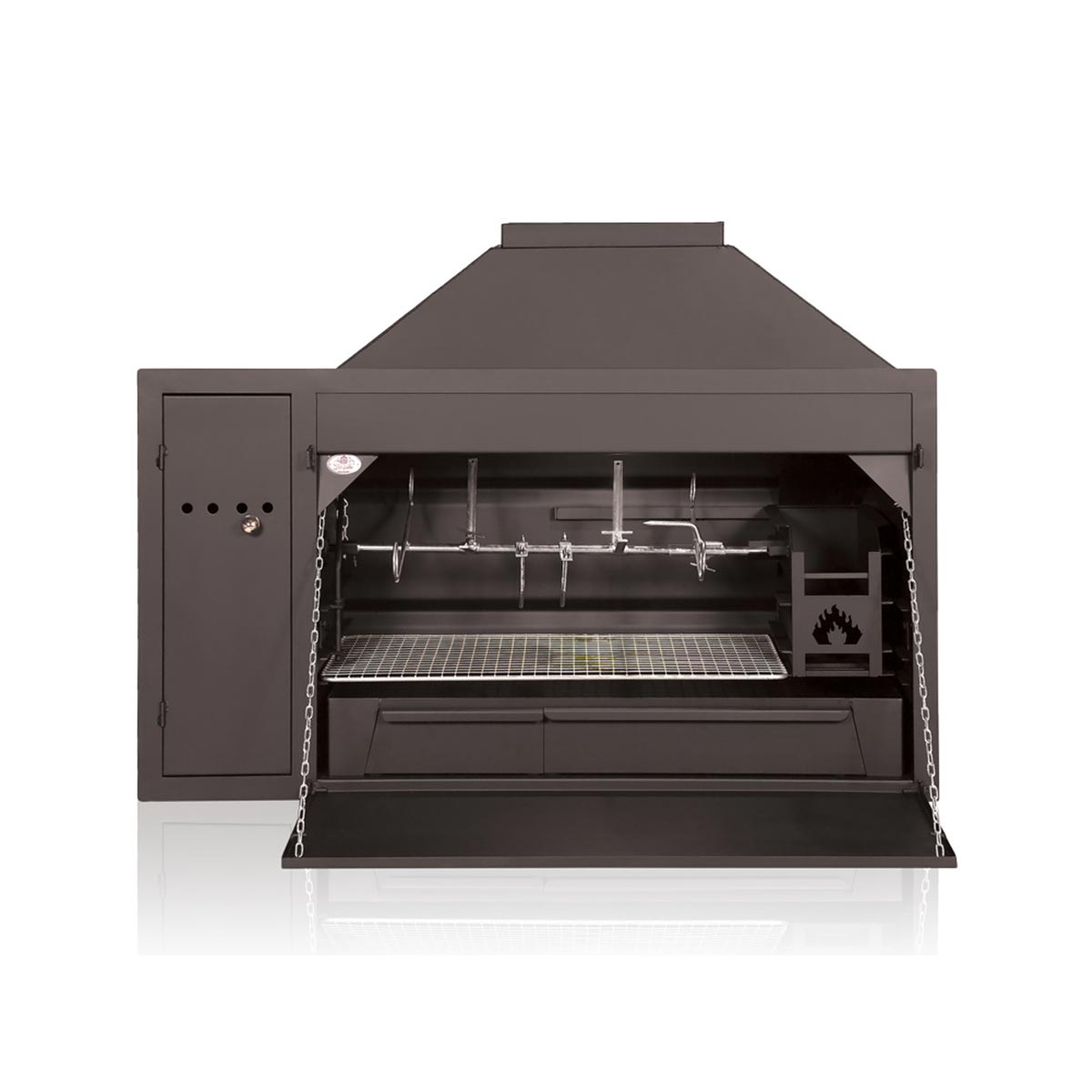 Homefires 1500 Super Deluxe Spit Built-in Braai