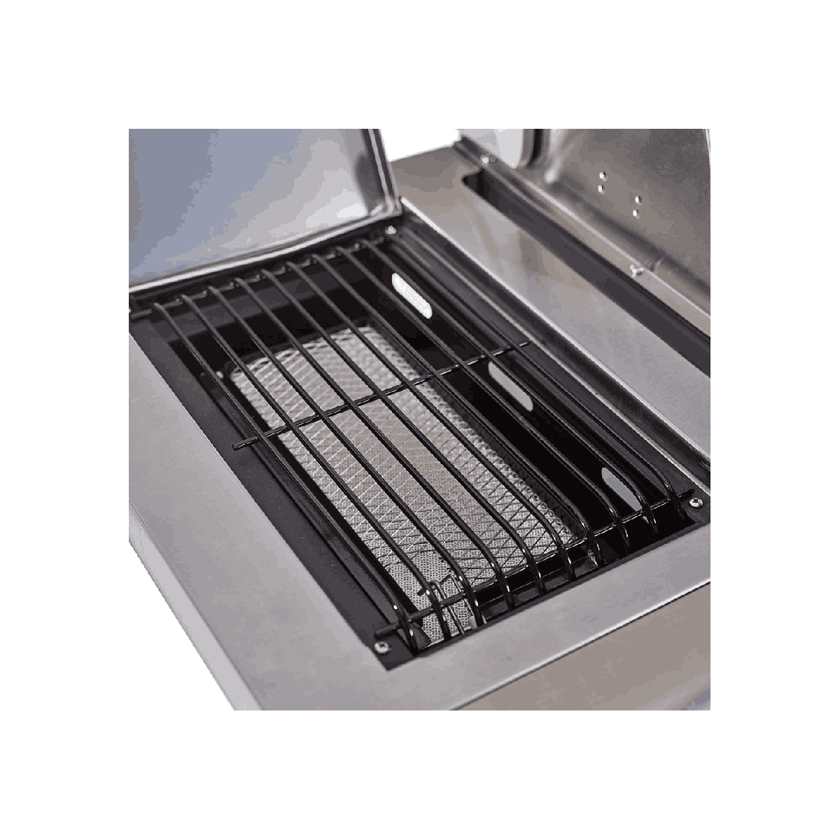Outback JUPITER Hybrid Braai - 6 burners - Stainless Steel - Gas/Briquettes - Image 5