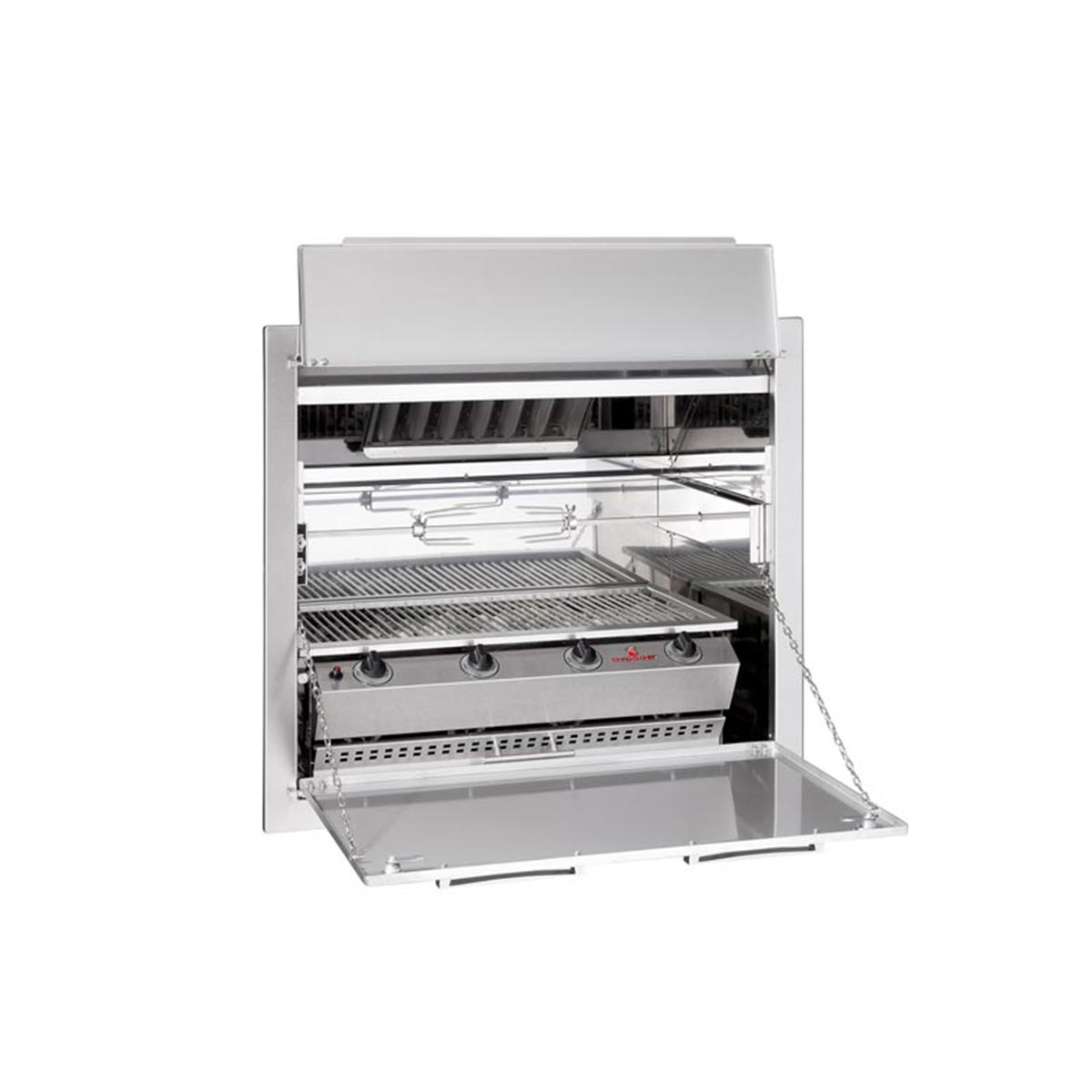 Chad-O-Chef 4 burner Deluxe Entertainer with Rotisserie - Built-in - Image 3