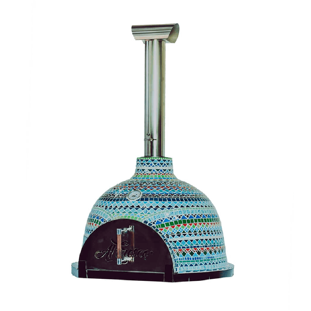 Al Fresco Festivo - Wood-fire Mosaic Pizza Oven (3-4 Pizzas