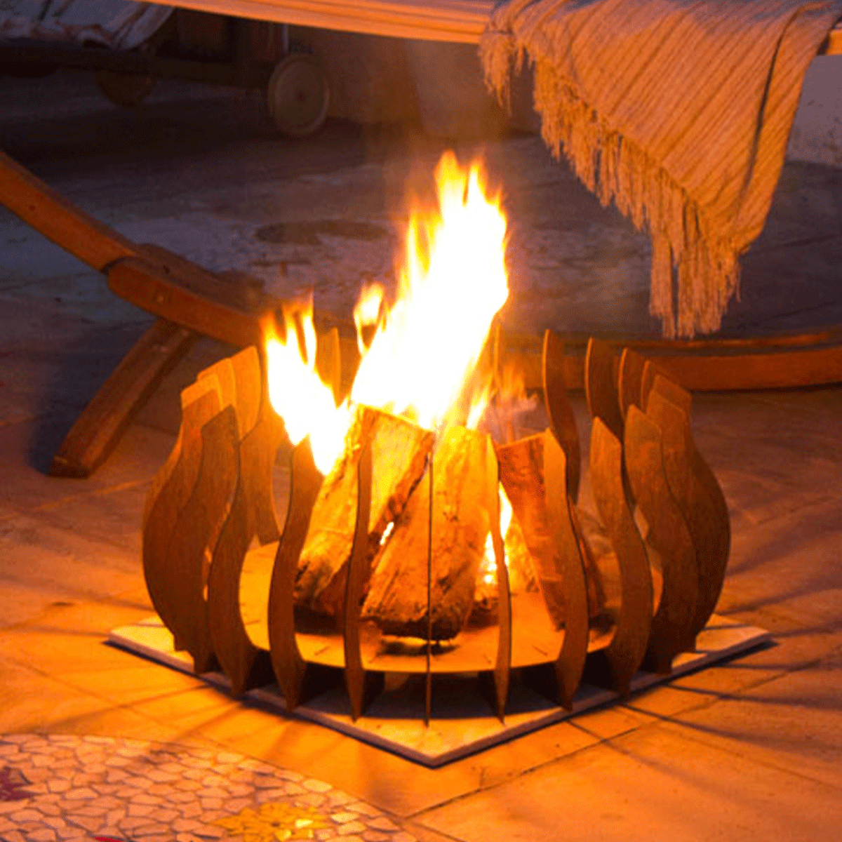Chad-O-Chef Flame FireBlade Firepit Burner (Gas Burning) - Image 2