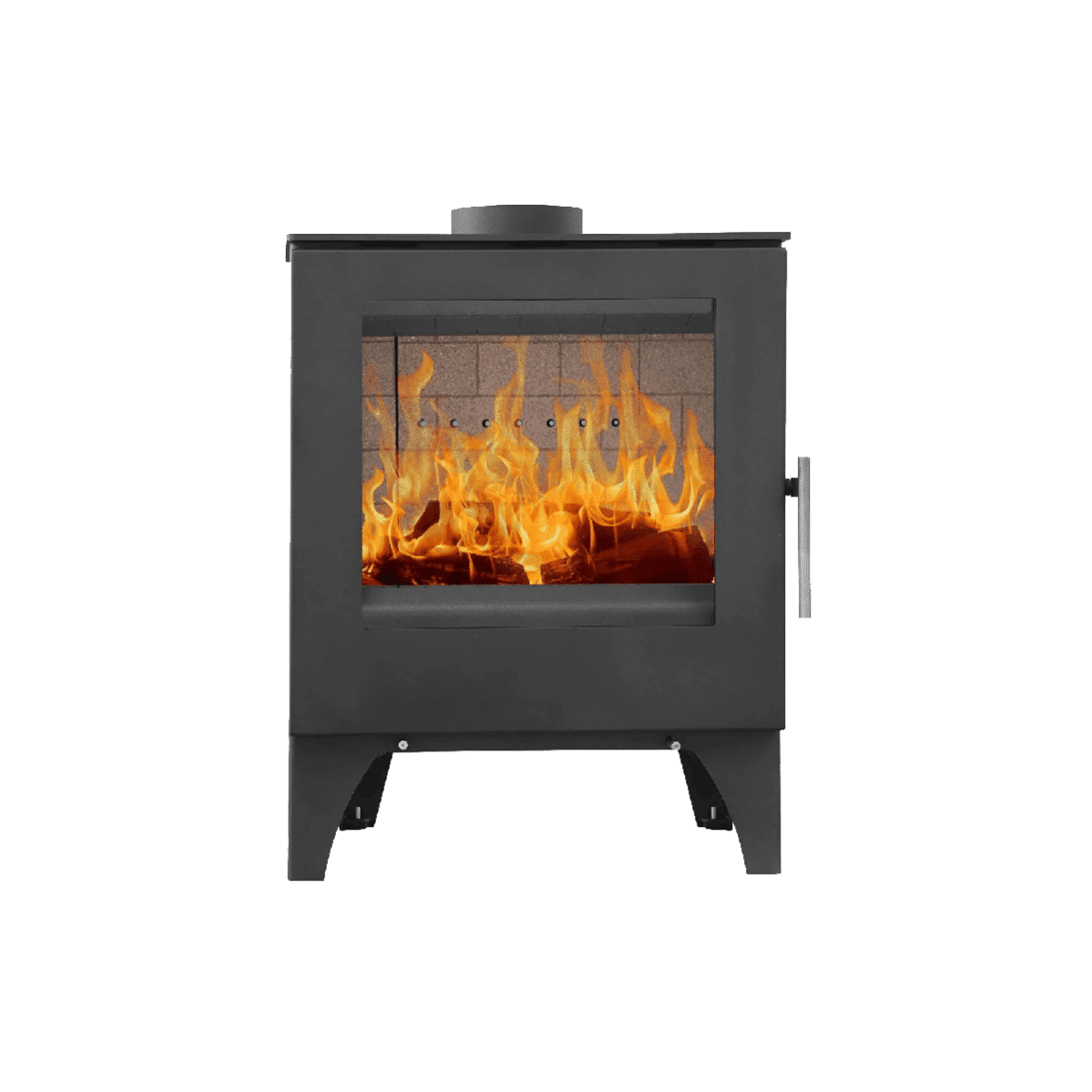 FLAMM 560 (on legs)– Closed Combustion Freestanding Fireplace