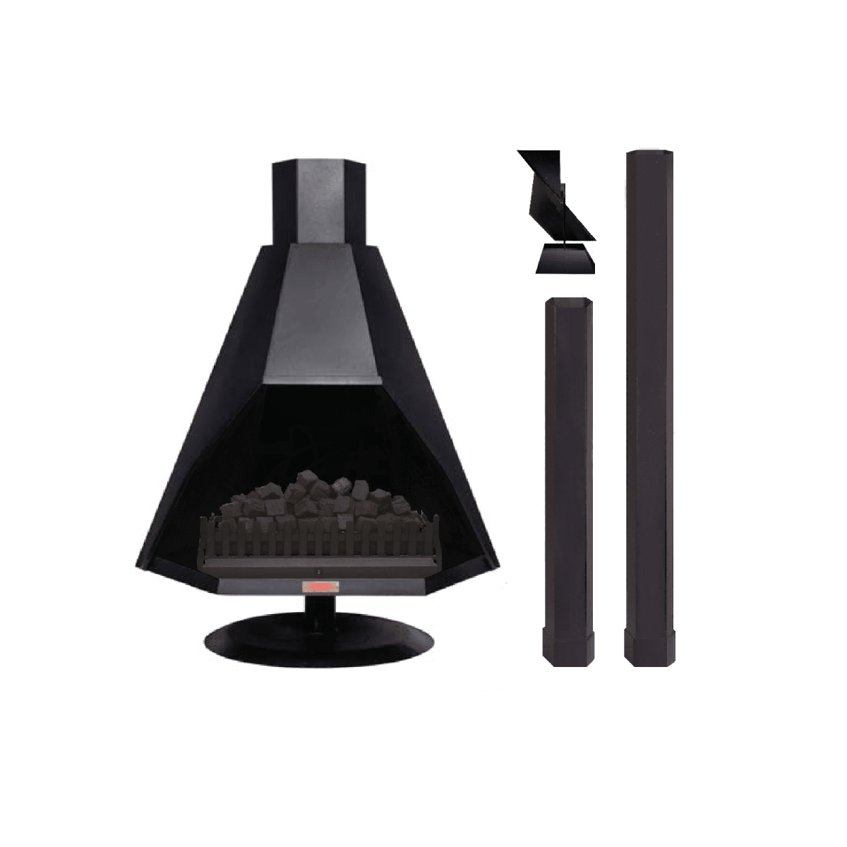 Jetmaster Hex 800 with Gas Grate 600 Bundle - Save!