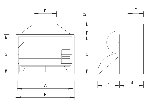 Homefires Monster Built-in Braai - Image 2