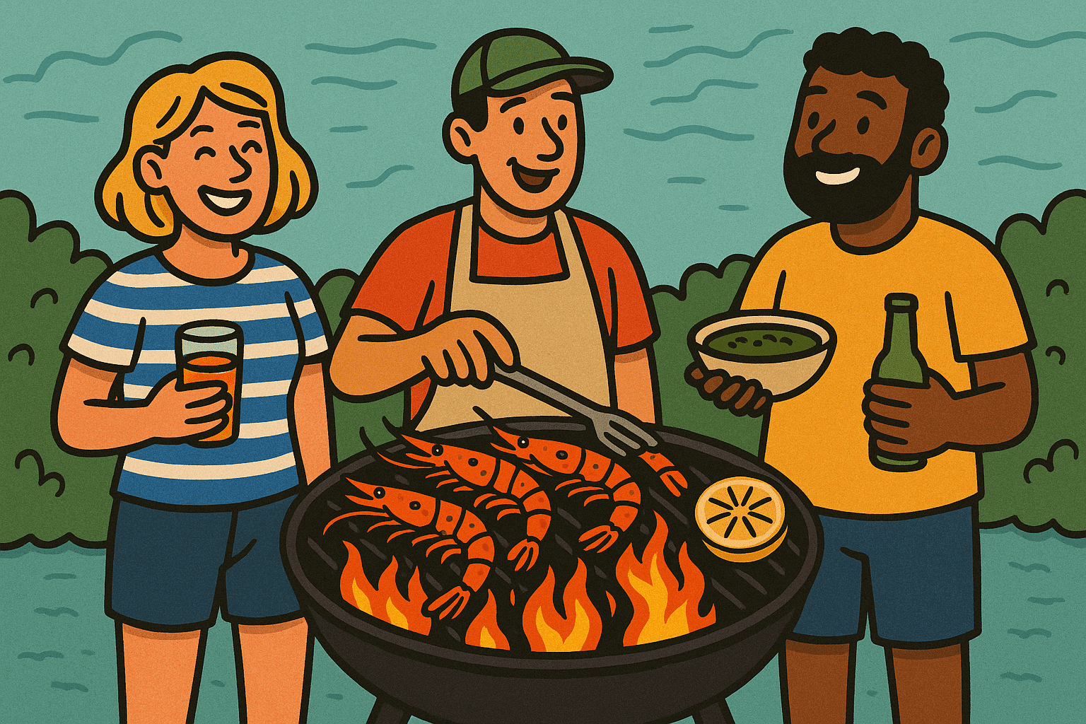 prawn braai