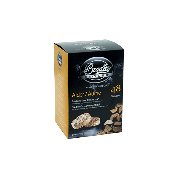 Bradley Smoker Alder Flavour Bisquettes 48-pack - Image 2