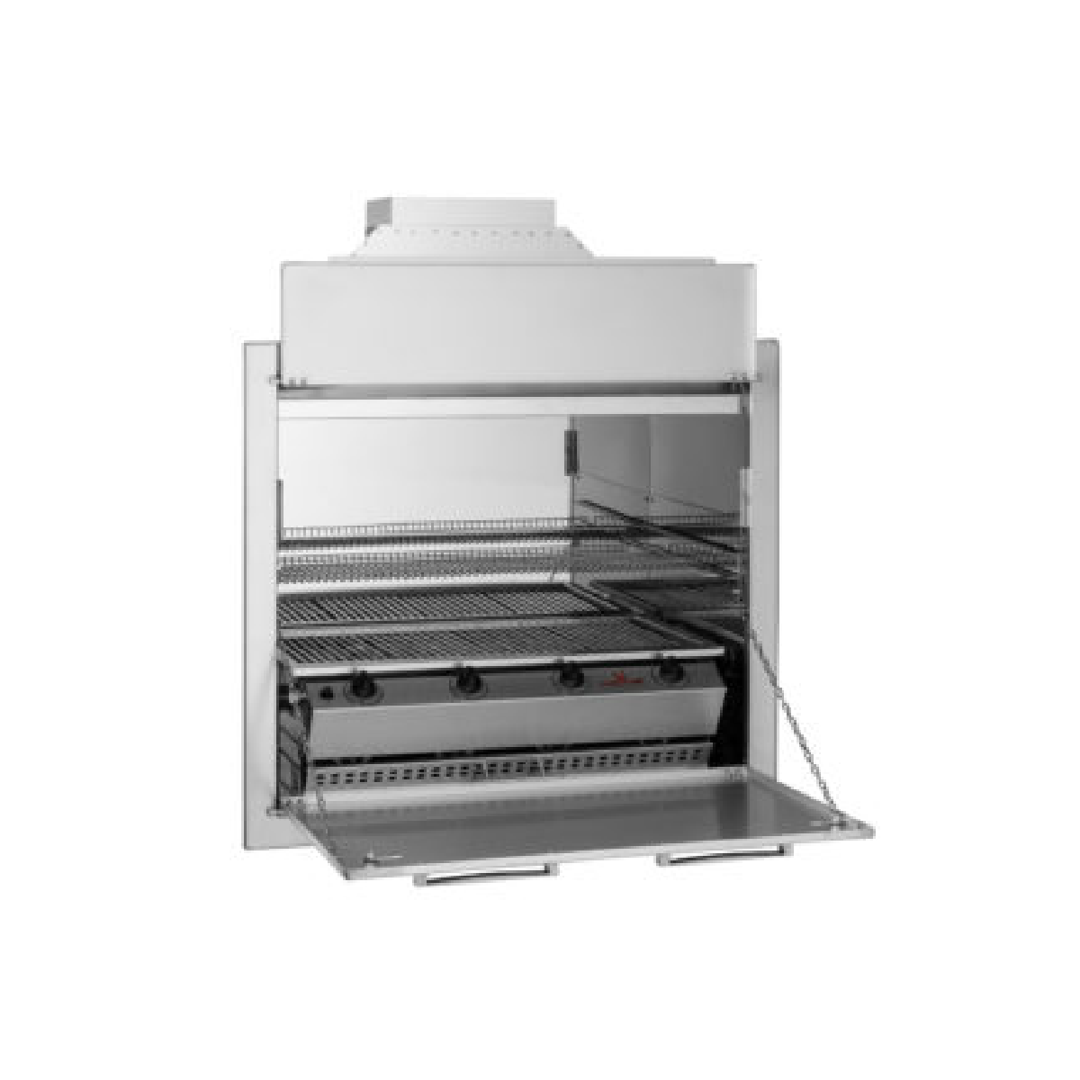 Chad-O-Chef 4 burner Entertainer - Built-in with Warmer Tray - Image 2