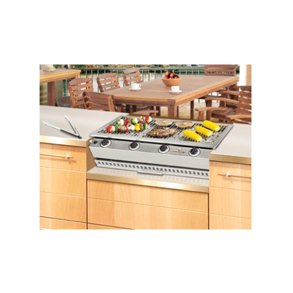 Chad-O-Chef Sizzler - 3 burner Gas Braai (With Rotisserie Dome) - Image 2