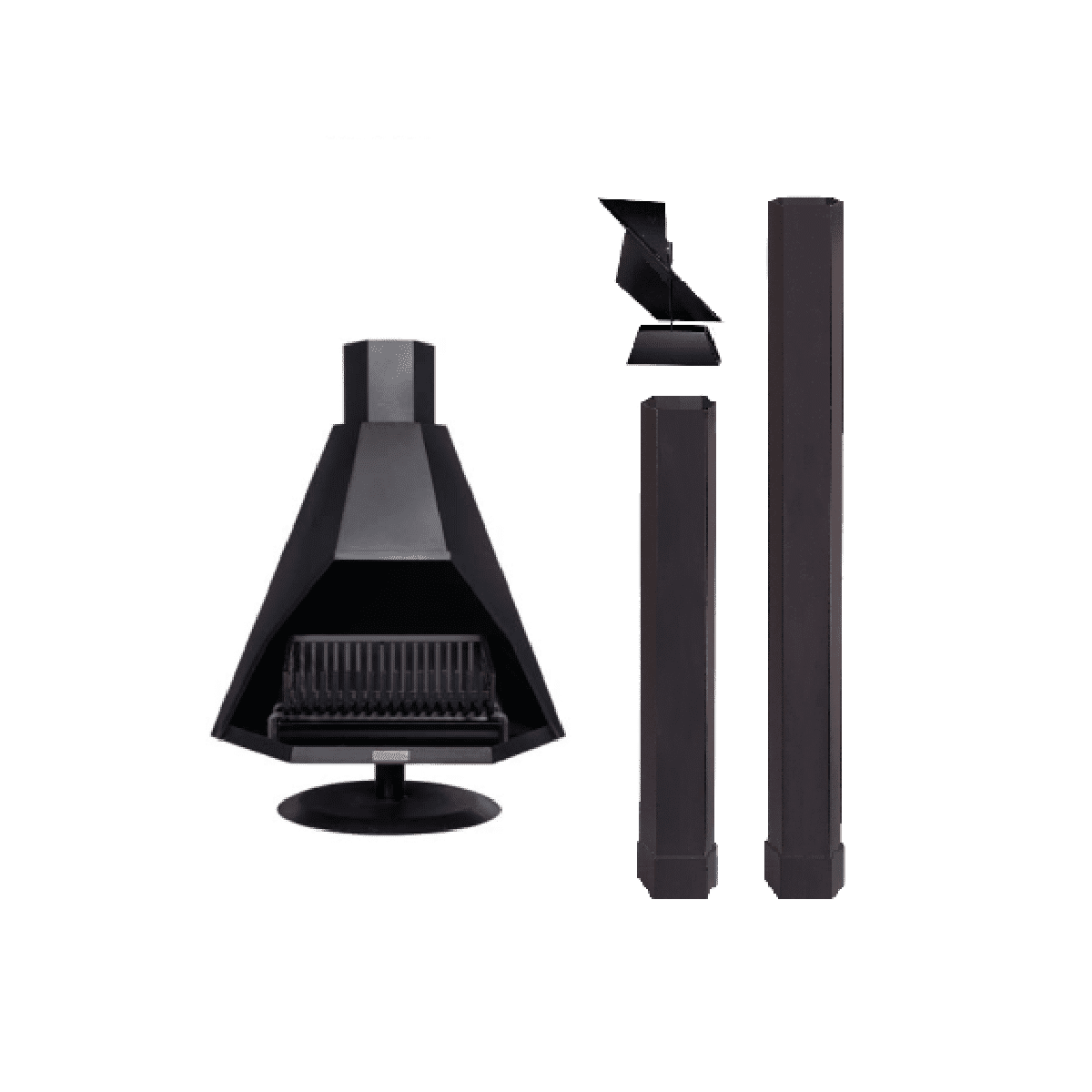 Jetmaster Hex 1000 with Basket Grate and Pan Bundle - Save!