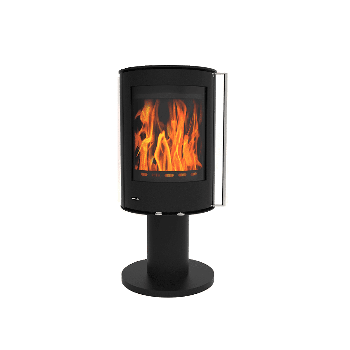 Jetmaster BLAZE Slow Combustion freestanding on Pedestal Fireplace